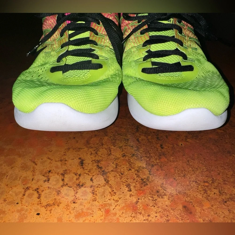 Womens Nike Lunarglide 8 SIZE 9 OC Unlimited Olympic Collection Pink/Yellow